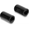 Delock Acoplador RJ45 conector hembra a conector hembra Cat.6 forma cilíndrica negro (90836)