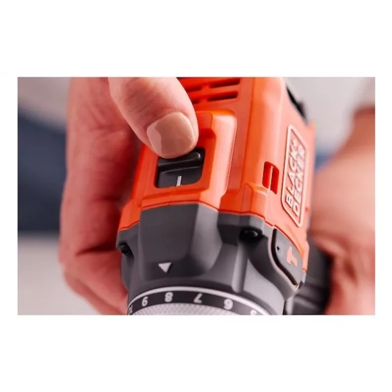 Black & Decker BLD683XN-XJ taladro percutor inalámbrico sin escobillas 18V, Solo (sin batería)