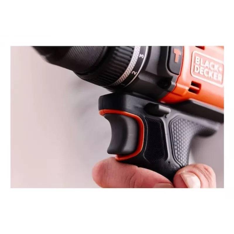 Black & Decker BLD683XN-XJ taladro percutor inalámbrico sin escobillas 18V, Solo (sin batería)