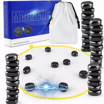 Extralink Toys Piedras magnéticas Juego de mesa estratégico 30 imanes