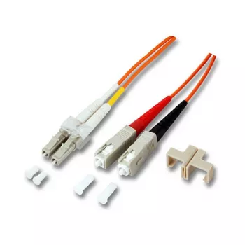EFB-Elektronik Cable de parcheo de fibra óptica LC-SC OM2 1m LSZH naranja