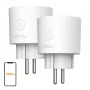 IMOU CE2P Enchufe inteligente pack de 2, Wi-Fi, monitorización de energía, compatible con Matter