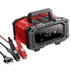 EXTRALINK Cargador de batería de coche inteligente con modo de reparación AGM 12V 24V 20A