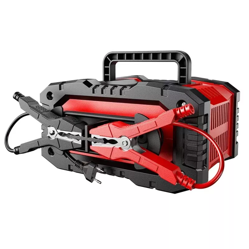 EXTRALINK Cargador de batería de coche inteligente con modo de reparación AGM 12V 24V 20A