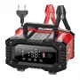 EXTRALINK Cargador de batería de coche inteligente con modo de reparación AGM 12V 24V 20A