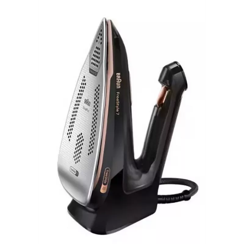 Braun FI7276BK Plancha de vapor - 2700W, suela EloxalPlus 3D BackGlide, golpe de vapor 230 g/min, negra