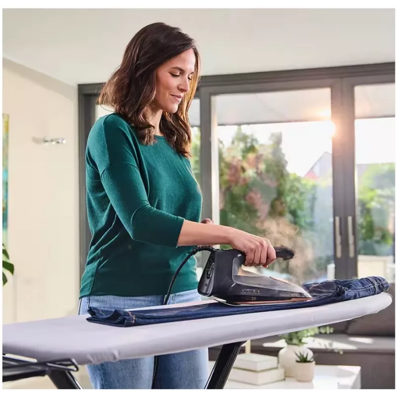 Braun FI7276BK Plancha de vapor - 2700W, suela EloxalPlus 3D BackGlide, golpe de vapor 230 g/min, negra