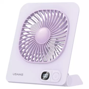 USAMS ZB363 ventilador de mesa magnético morado