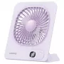 USAMS ZB363 ventilador de mesa magnético morado
