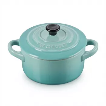 Le Creuset set de gres con 4 petit casseroles 10x5cm Ocean