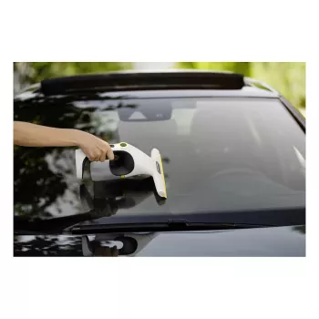 Kärcher WV 1 Compact Care aspirador de ventanas, ion-litio, 25 min de autonomía, depósito de 100 ml, amarillo/negro