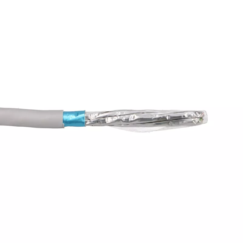 EXTRALINK cable CAT6A F/FTP de interior par trenzado 50m gris