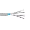 EXTRALINK cable CAT6A F/FTP de interior par trenzado 50m gris