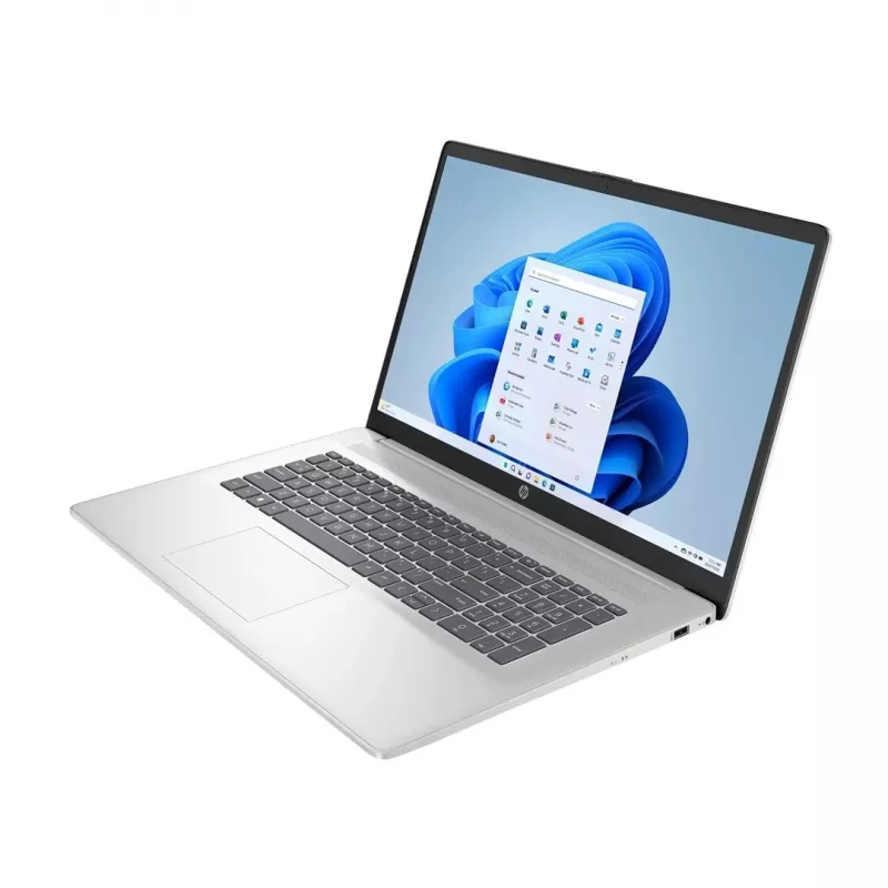 HP 17-CP3005DDX portátil, 17,3 inch FHD antirreflejo IPS, AMD Ryzen 5 7430U, 16GB DDR4, 512GB SSD, AMD Radeon Graphics, Windows 11 Home S Mode, Natural Silver