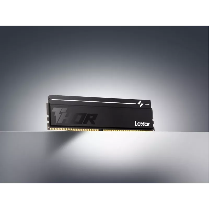 Lexar THOR 2nd Gen 32GB (2x16GB) DDR5 6000MHz CL38 RGB memoria de sobremesa negra