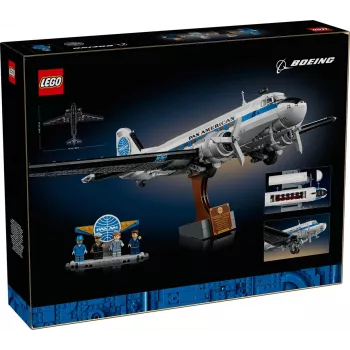 LEGO Icons 11378 Douglas DC-3 PAN AM avión de pasajeros set de construcción (2500 piezas)