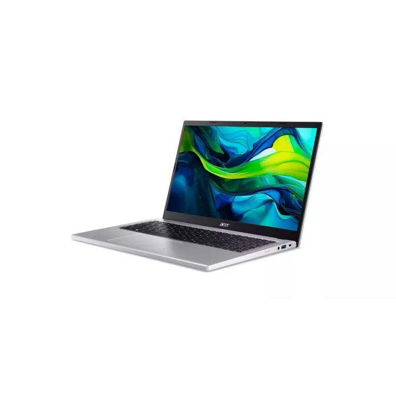 Acer Aspire Go 15 AG15-32P-39R2DX portátil - Intel Core 3 N355, 15,6 inch FHD IPS, 8GB RAM, 128GB SSD + 256GB SSD, Windows 11 Home, plata