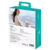USAMS ZB363 ventilador de mesa magnético blanco