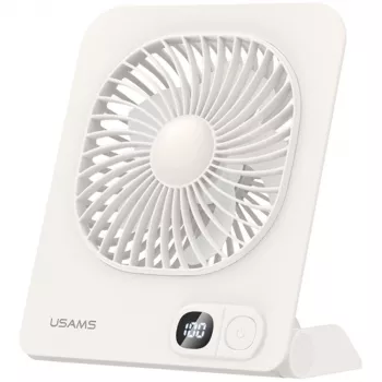 USAMS ZB363 ventilador de mesa magnético blanco