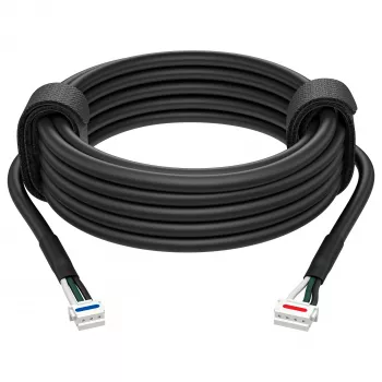 HP Poly A2 cable de extensión para micrófono de mesa JST a JST, 1,8 m, negro