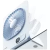 USAMS ZB363 ventilador de mesa magnético azul