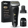 Braun Series 9 Pro+ 9590cc afeitadora de lámina húmedo-seco con recortador negra