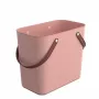 Rotho Multibag Albula Style 25L caja de almacenamiento, Meadow Rose