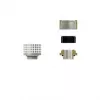 Thermal Grizzly DeltaMate racor HT14, latón niquelado, rosca G1/4 pulgadas, unión recta de inserción para tubo de 14 mm