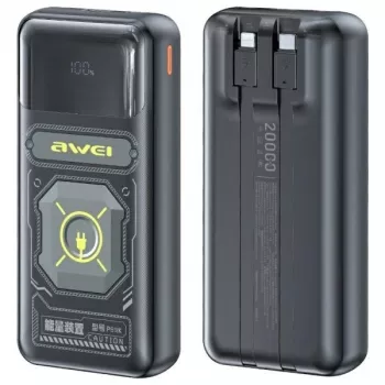AWEI PowerBank P99K 20000mAh 22,5W negro