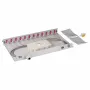 EFB-Elektronik caja de empalme LC 50/125µm OM4 extraíble, 48 pigtails preterminados / 24 acoplamientos