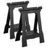 STANLEY caballete Rack-horse Junior 2 uds. pack doble de caballetes, capacidad de carga 360 kg, plegable, negro/amarillo