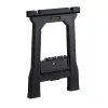STANLEY caballete Rack-horse Junior 2 uds. pack doble de caballetes, capacidad de carga 360 kg, plegable, negro/amarillo