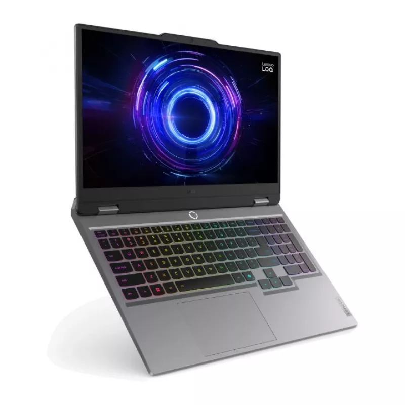 Lenovo LOQ 15IRX10 portátil gaming 15,6 inch FHD 144Hz, Intel Core i7-13650HX, 16GB DDR5, 512GB SSD, NVIDIA GeForce RTX 5050 8GB, Windows 11, Luna Grey (reacondicionado)