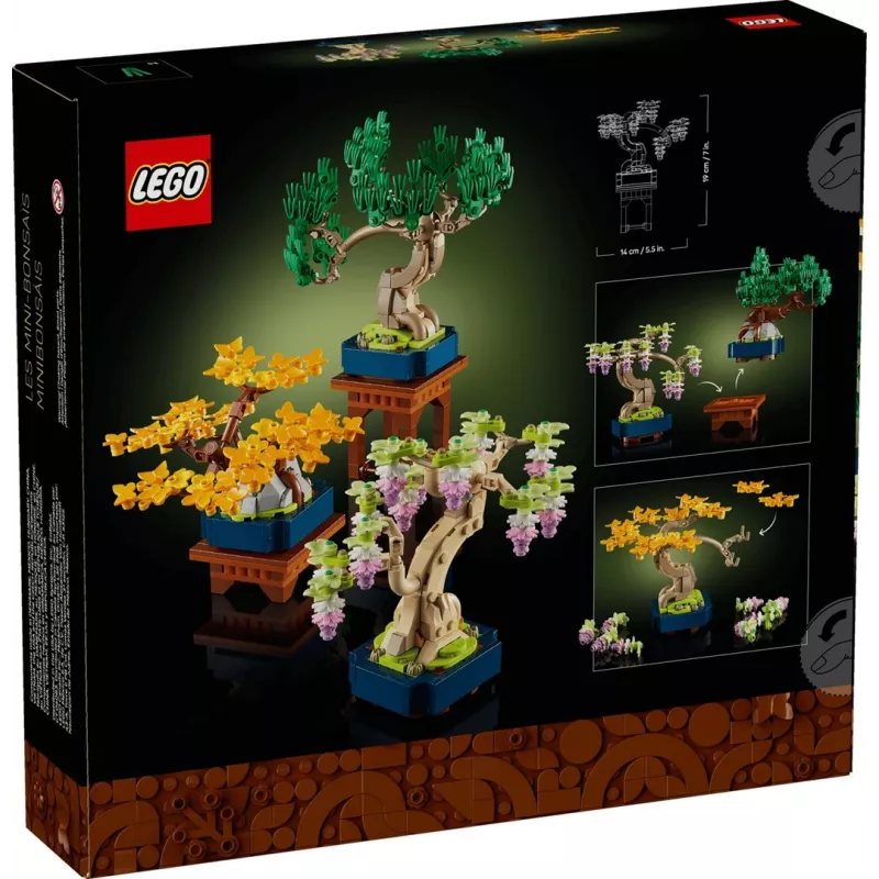 LEGO 10373 Botanical Collection pequeños bonsáis