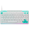 Logitech G512 X 75 Teclado mecánico gaming - blanco - US International - USB con cable