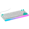 Logitech G512 X 75 Teclado mecánico gaming - blanco - US International - USB con cable