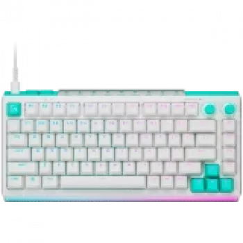 Logitech G512 X 75 Teclado mecánico gaming - blanco - US International - USB con cable