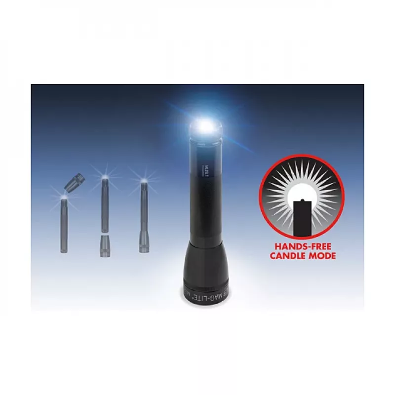 Maglite ML25LT Linterna LED 3 C-Cell, negra, 177 lúmenes