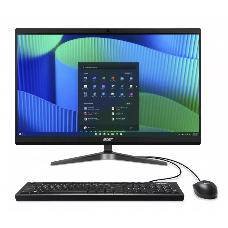 Acer Veriton Vero VZ2724G All-in-One PC, 23,8 inch FHD IPS, Intel Core i5-14400, 8GB DDR5, 512GB SSD, Windows 11 Pro, negro