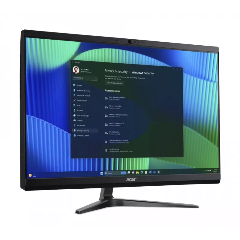 Acer Veriton Vero VZ2724G All-in-One PC, 23,8 inch FHD IPS, Intel Core i5-14400, 8GB DDR5, 512GB SSD, Windows 11 Pro, negro