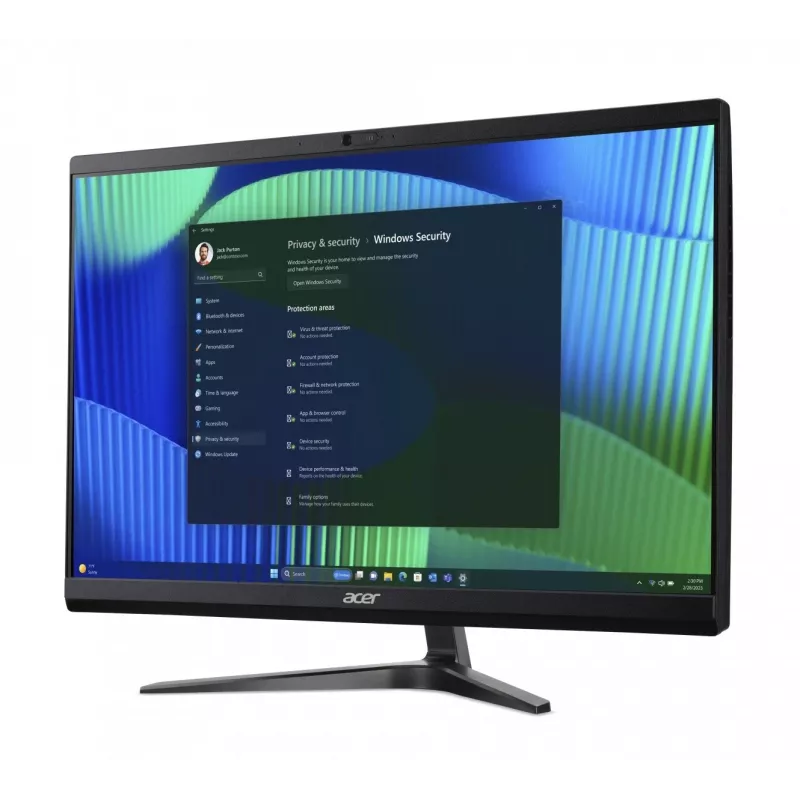 Acer Veriton Vero VZ2724G All-in-One PC, 23,8 inch FHD IPS, Intel Core i5-14400, 8GB DDR5, 512GB SSD, Windows 11 Pro, negro