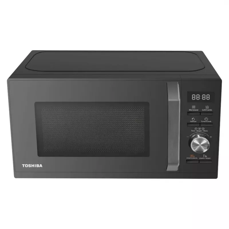 Toshiba MW3-AG25PF(BK) Microondas combinado 25L 900W con grill, negro
