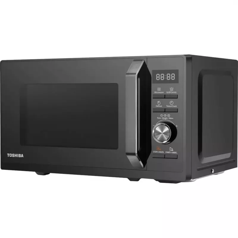 Toshiba MW3-AG25PF(BK) Microondas combinado 25L 900W con grill, negro