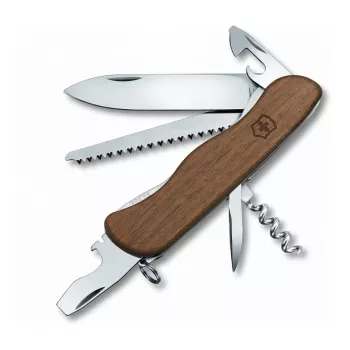 Victorinox Forester Wood Nuss Navaja suiza con mango de nogal