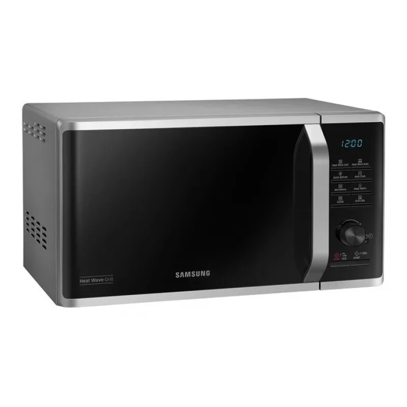 Samsung Microondas MG23K3575AS/EO 23L 800W Grill Plata/Negro