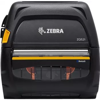 Zebra ZQ521 Impresora móvil térmica directa - 203 dpi, 127 mm/s, USB 2.0, Bluetooth 4.1, NFC, borde de desgarre, batería estándar