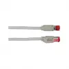EFB-Elektronik Cable de parcheo RJ45 Cat.7 S/FTP LSZH Gris 2m