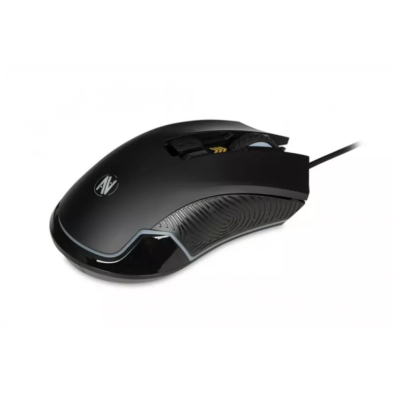 iBox AURORA A-3 Ratón gaming USB óptico 6200 DPI Negro