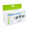GreenBlue GB313 F enchufes con mando a distancia, juego de 3 con mando, tipo F