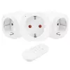 GreenBlue GB313 F enchufes con mando a distancia, juego de 3 con mando, tipo F